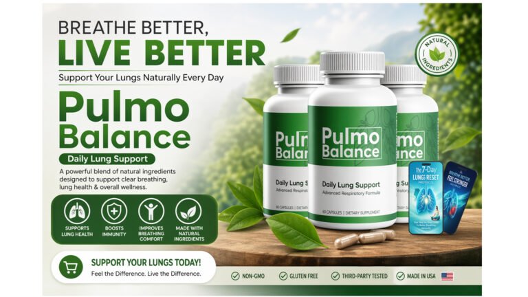Pulmo Balance Daily Lung Support: A Practical Guide to Better Breathing and Lung Health